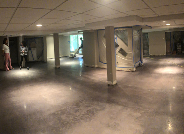 Concrete Floor Polishing and Staining